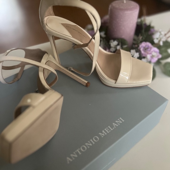 Antonio Melani Ankle Strap Dress Sandals - Picture 2 of 2